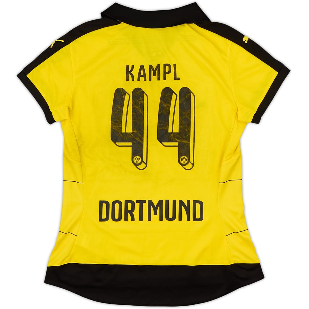 2015-16 Borussia Dortmund Home Shirt Kampl #44 - 4/10 - (Women's S)