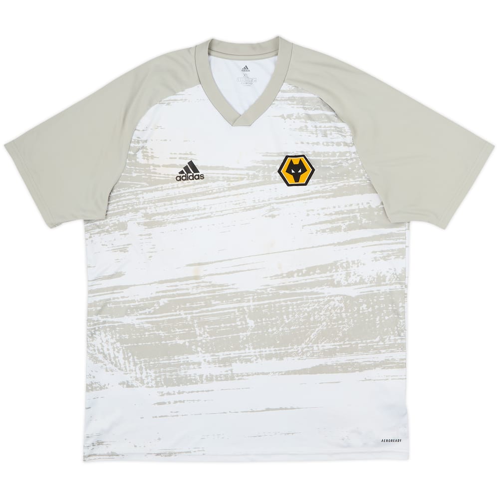 2020-21 Wolves adidas Pre-Match Training Shirt - 7/10 - (XL)