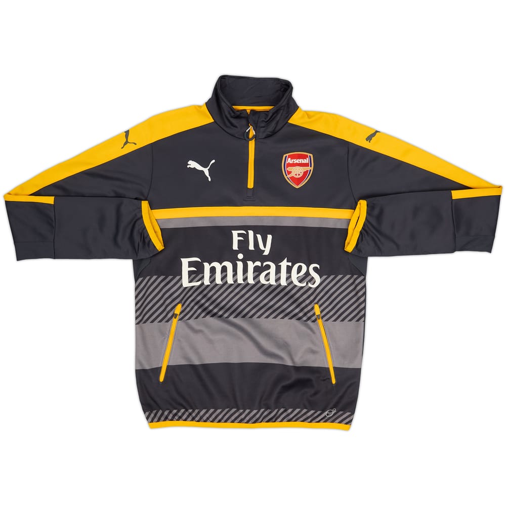 2015-16 Arsenal Puma 1/4 Zip Training Top - 7/10 - (S)