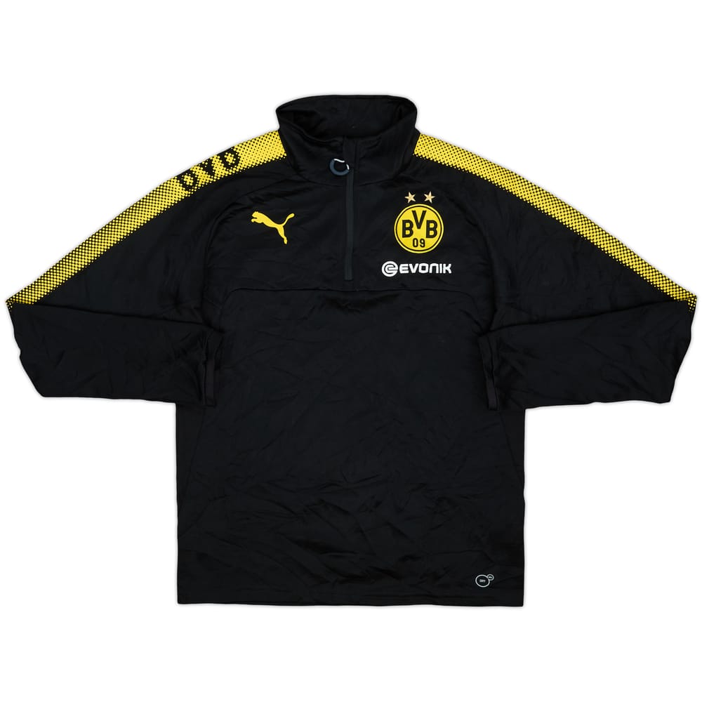 2017-18 Borussia Dortmund Puma 1/4 Zip Drill Top - 5/10 - (S)