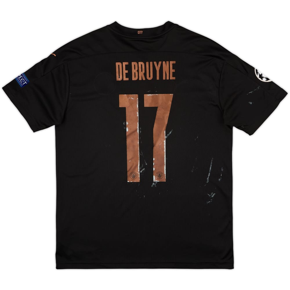 2020-21 Manchester City Away Shirt De Bruyne #17 - 5/10 - (XL)