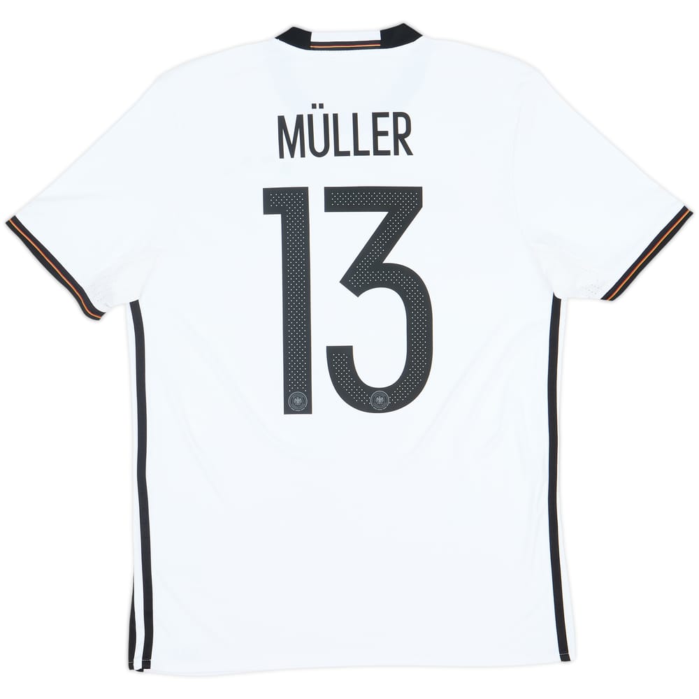 2015-16 Germany Home Shirt Muller #13 - 8/10 - (M)