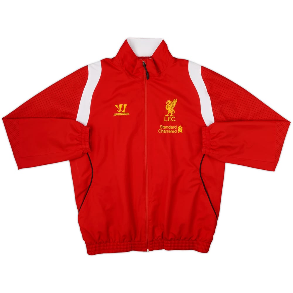 2013-14 Liverpool New Balance Warrior Track Jacket - 8/10 - (L)