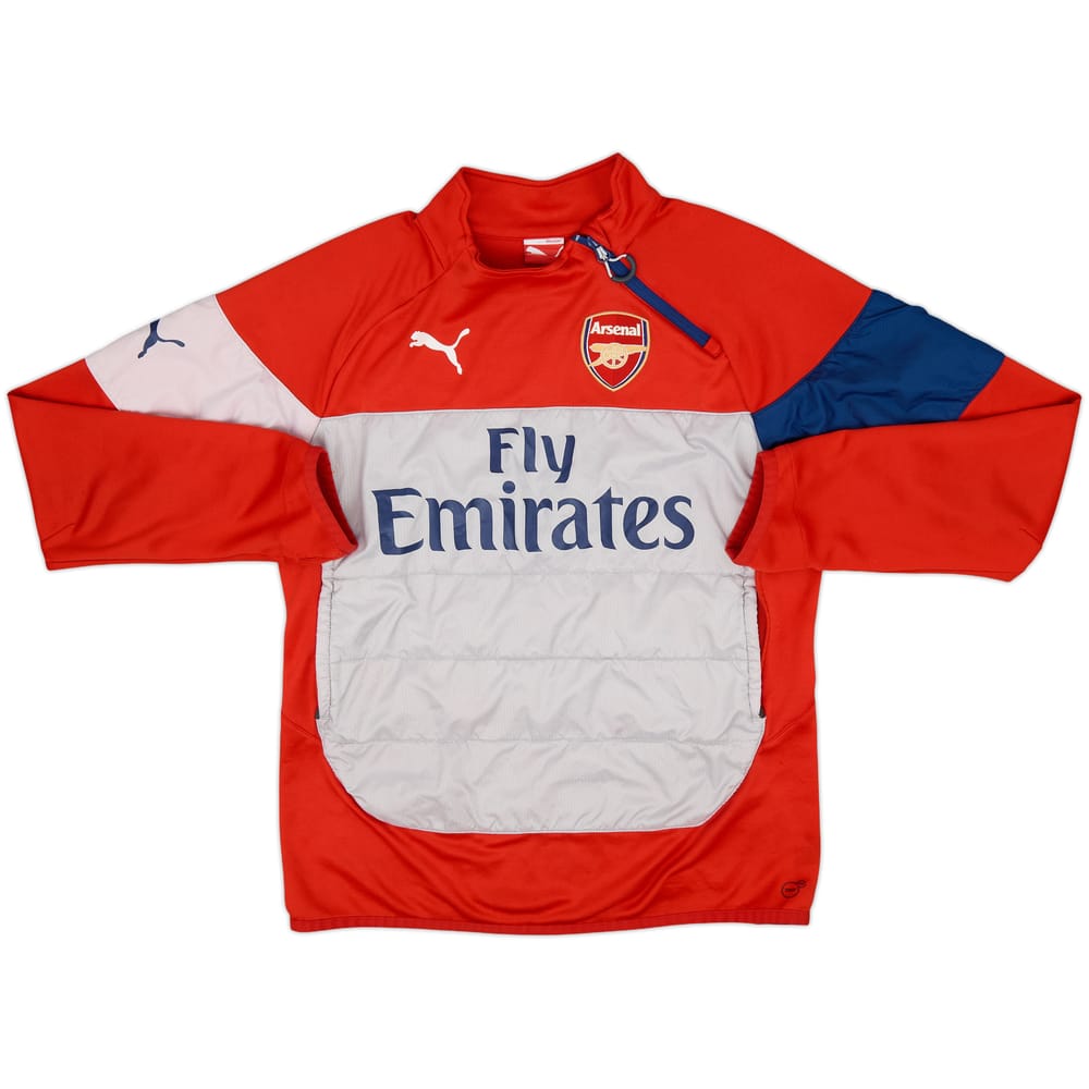 2014-15 Arsenal Puma 1/4 Zip Drill Top - 8/10 - (M)