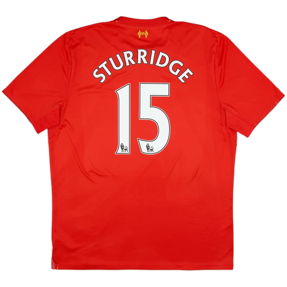 2015-16 Liverpool Home Shirt Sturridge #15 - 5/10 - (XXL)