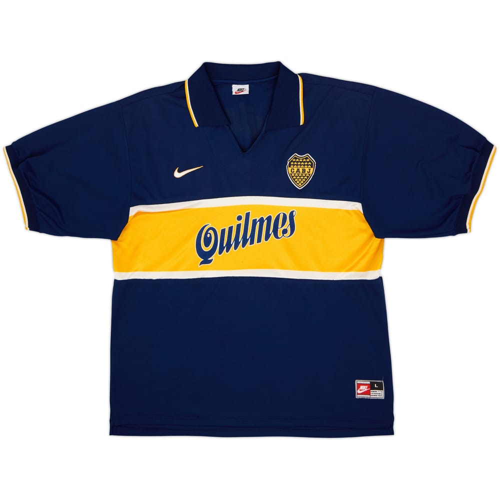 1997-98 Boca Juniors Home Shirt - 8/10 - (L)