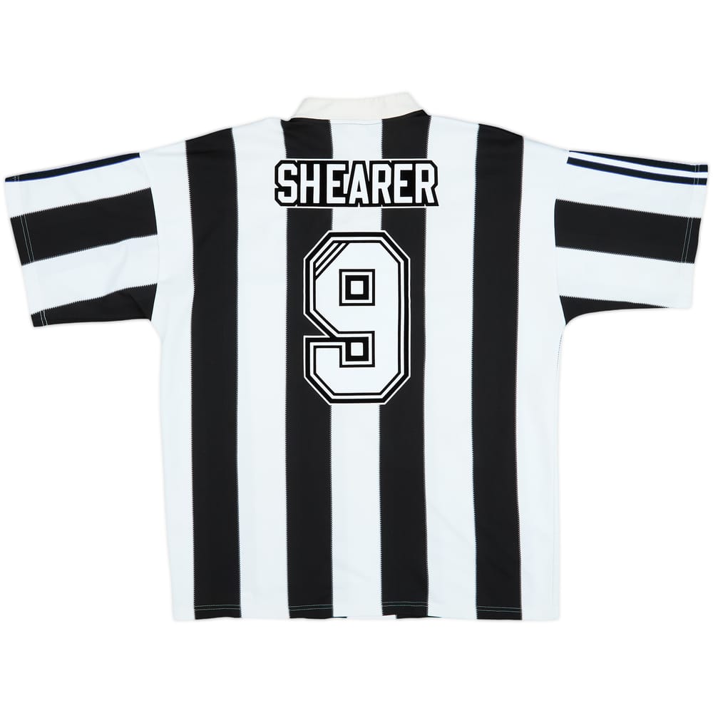 1995-97 Newcastle Home Shirt Shearer #9 - 7/10 - (XL)