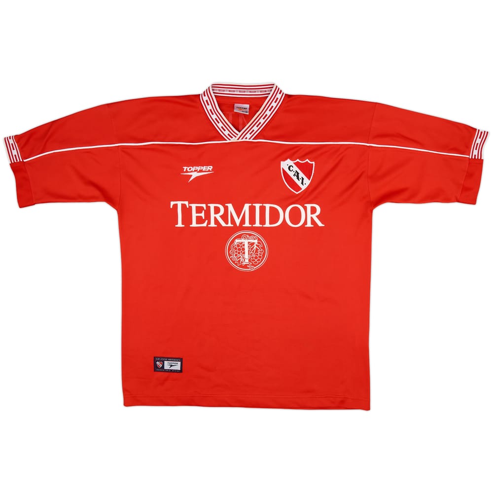 1998-00 Independiente Home Shirt - 7/10 - (XL)