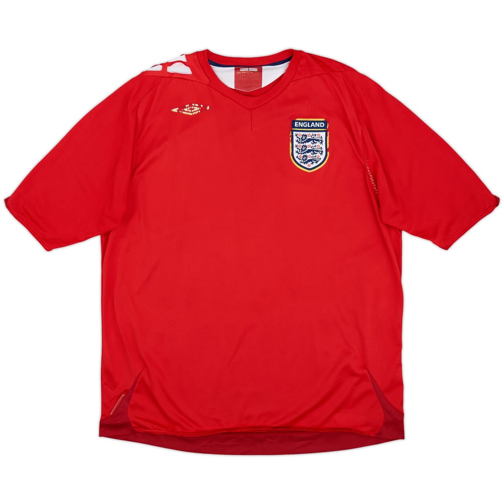 2006-08 England Away Shirt - 4/10 - (XL)