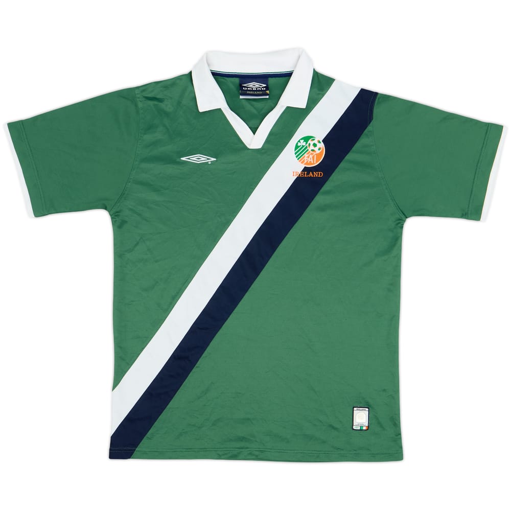 2001-03 Ireland Umbro Training Shirt - 8/10 - (M)