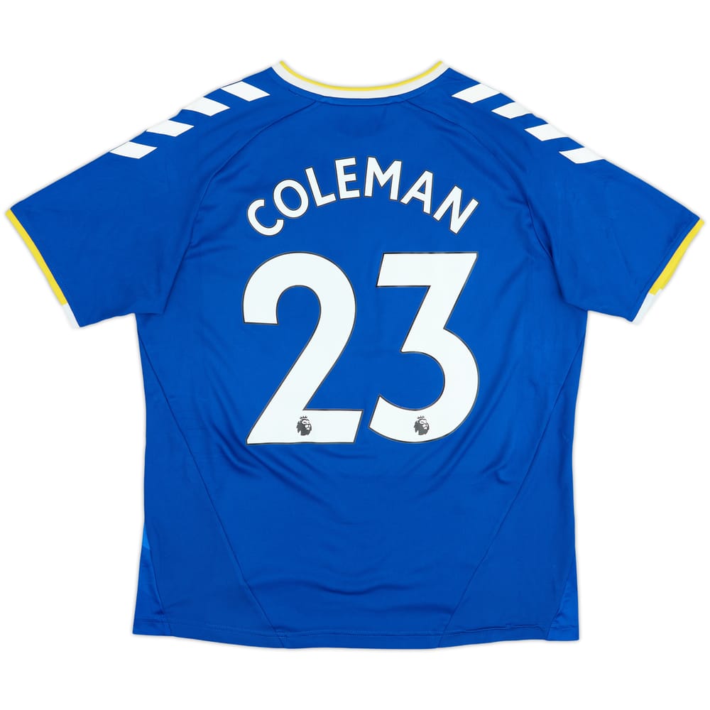 2021-22 Everton Home Shirt Coleman #23 - 6/10 - (L)