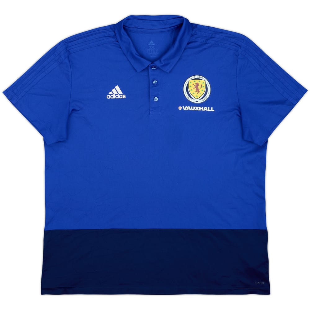 2018-19 Scotland adidas Polo Shirt - 9/10 - (XXL)