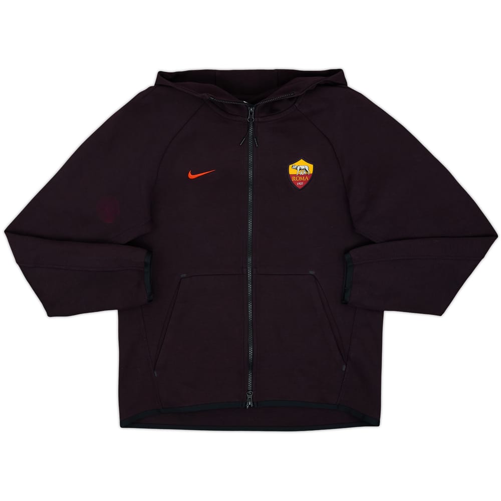 2019-20 Roma Nike Hooded Track Jacket - 6/10 - (S)