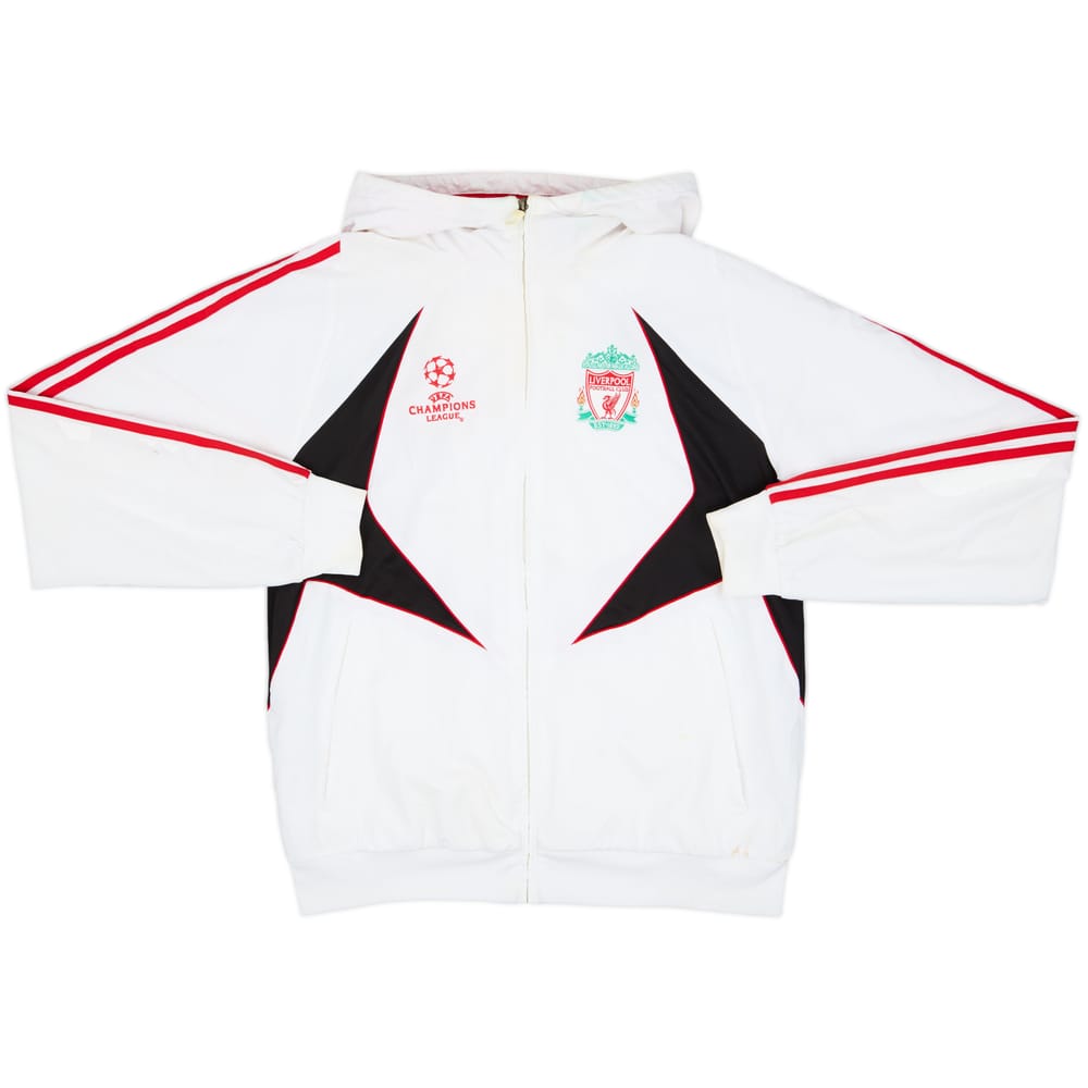2007-08 Liverpool adidas CL Hooded Track Jacket - 5/10 - (M/L)