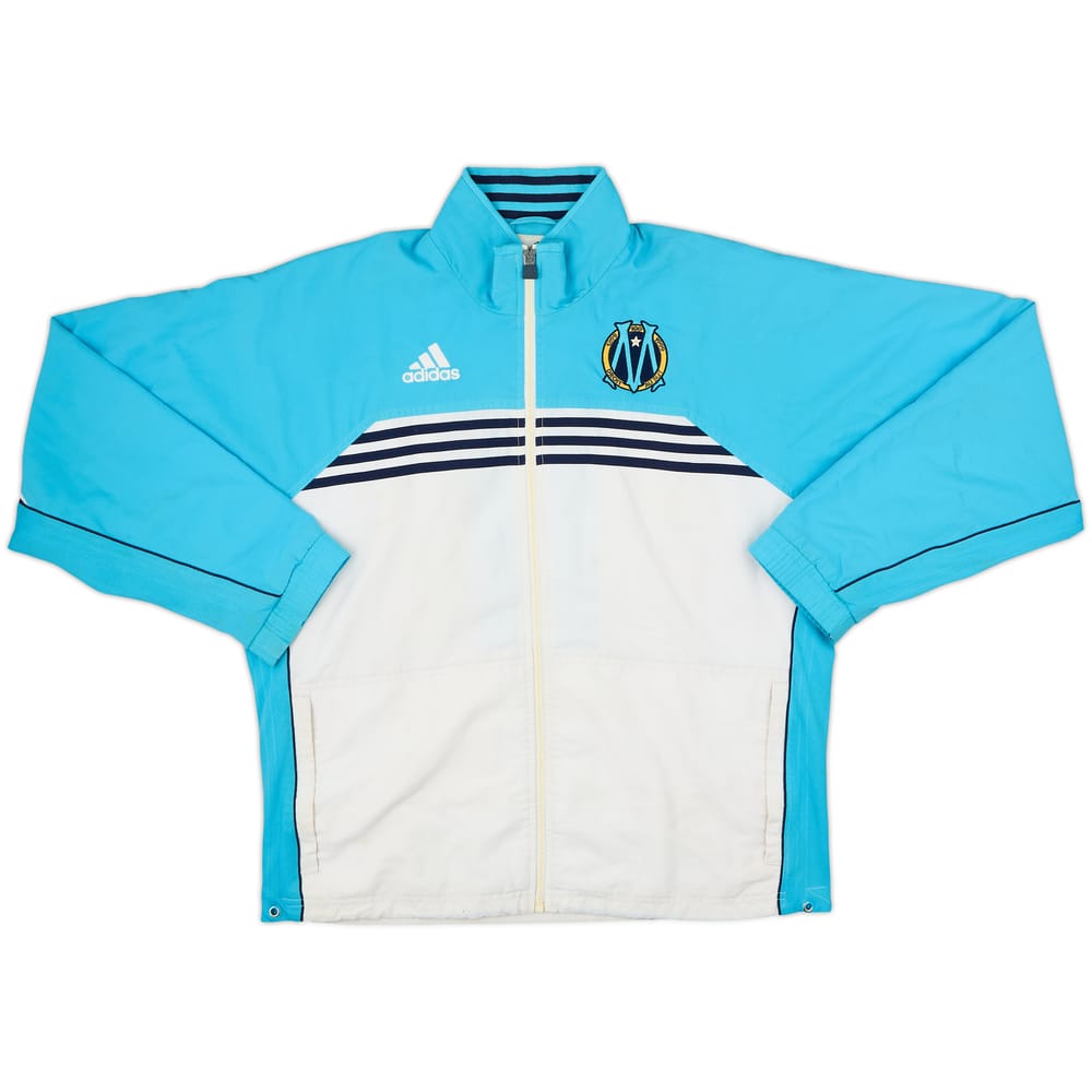 1999-00 Olympique Marseille adidas Track Jacket - 4/10 - (M)