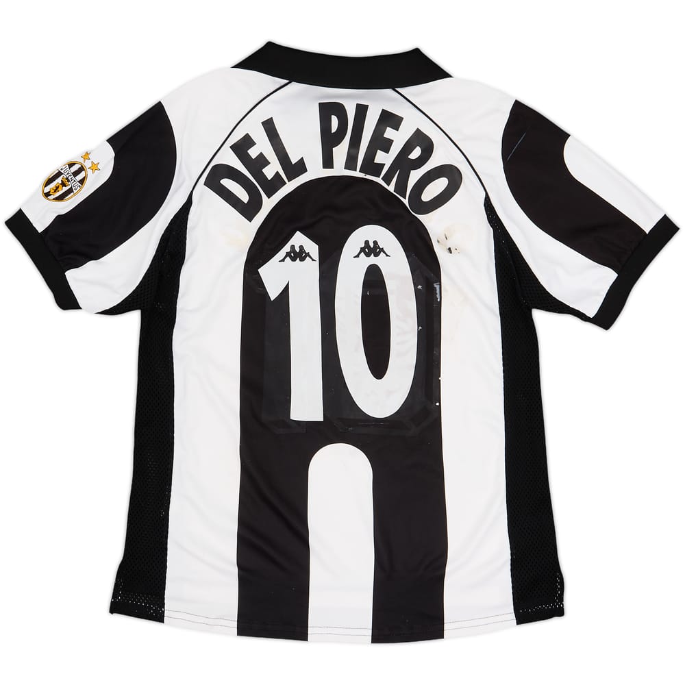 1997-98 Juventus Centenary Home Shirt Del Piero #10 - 5/10 - (M)