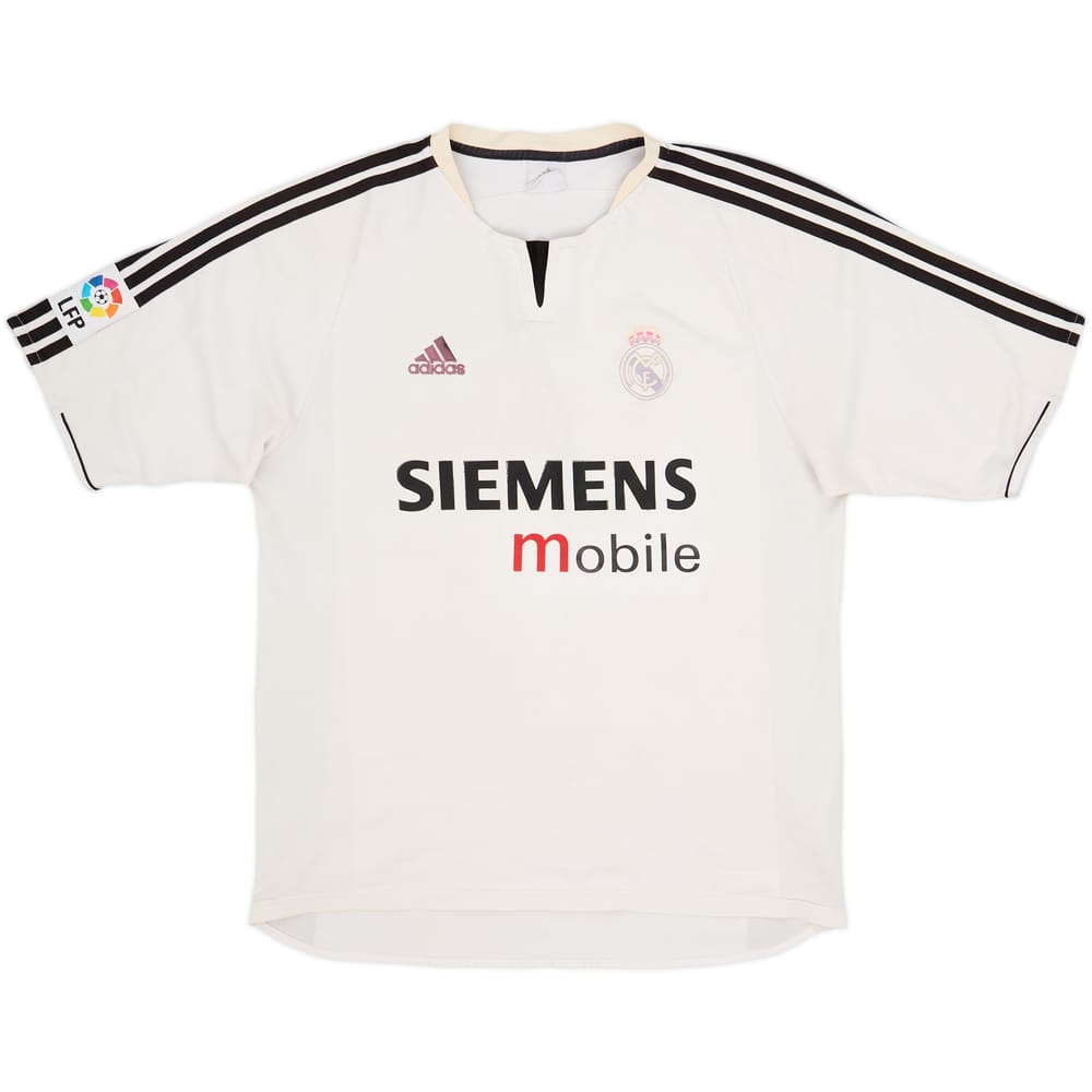 2003-04 Real Madrid Home Shirt - 4/10 - (L)