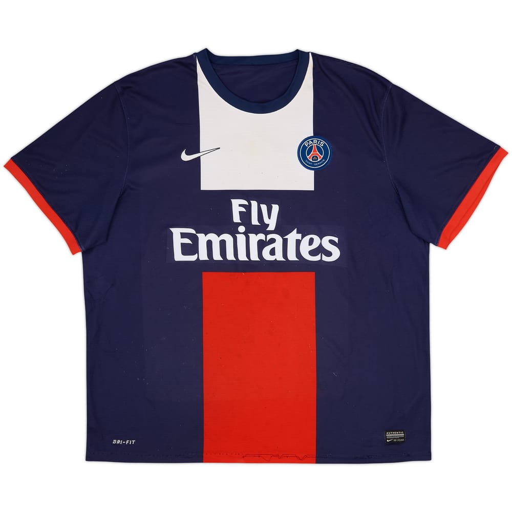 2013-14 Paris Saint-Germain Home Shirt - 4/10 - (XXL)