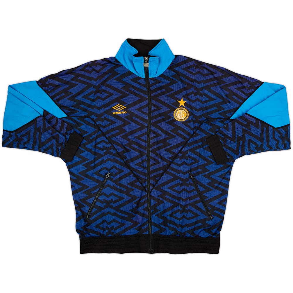 1994-95 Inter Milan Umbro Track Jacket - 8/10 - (L)