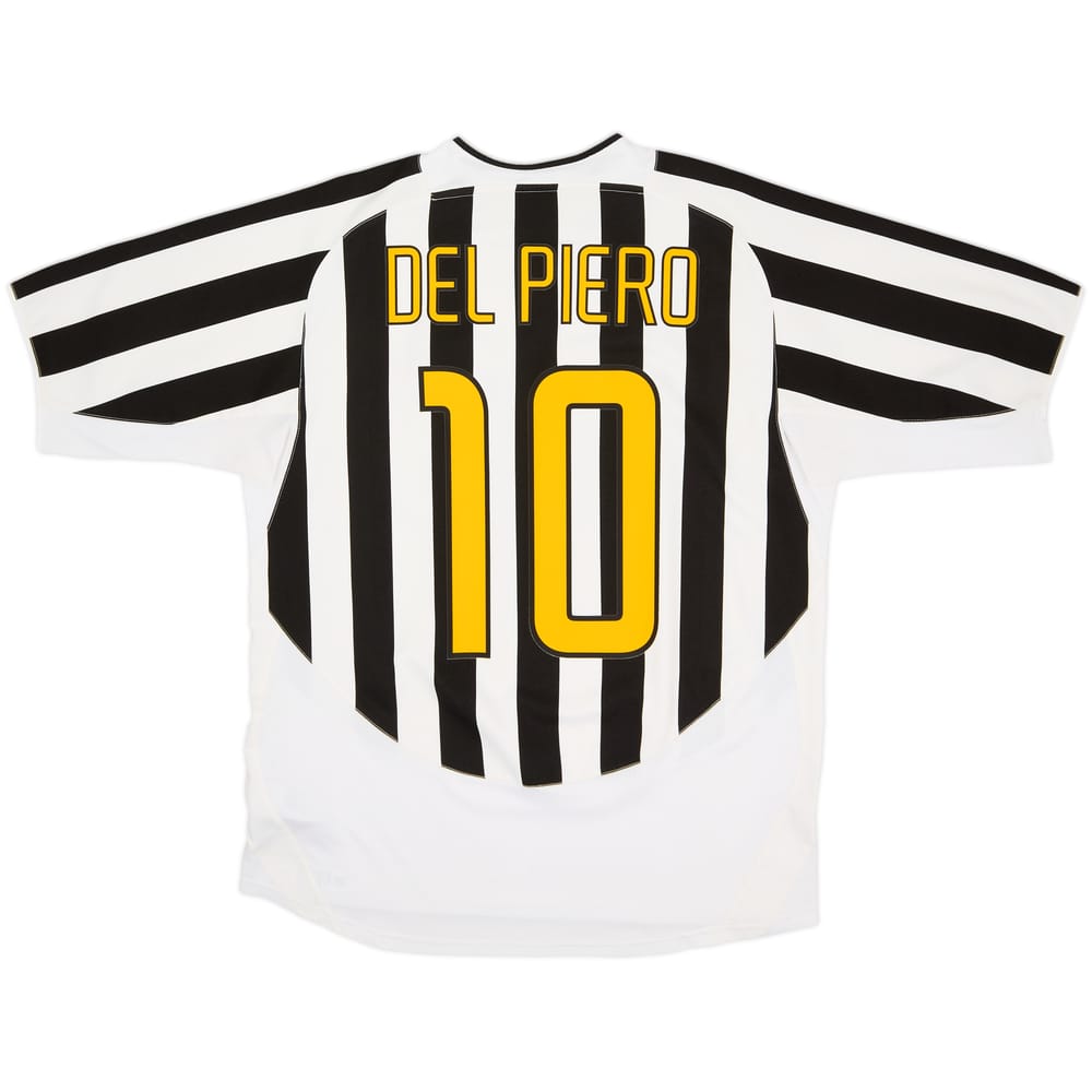 2003-04 Juventus Home Shirt Del Piero #10 - 6/10 - (L)