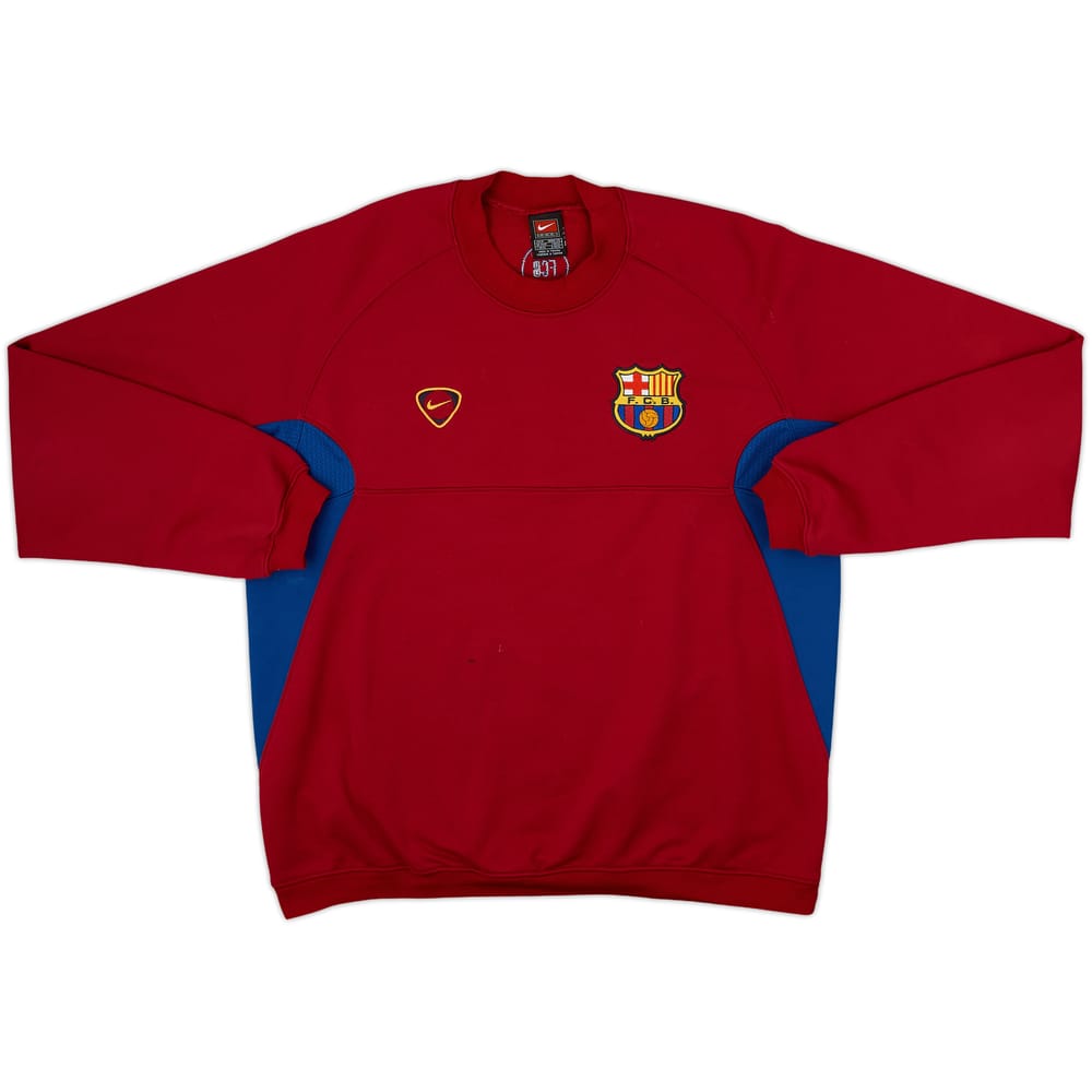 2000-01 Barcelona Nike Sweat Top - 7/10 - (M)