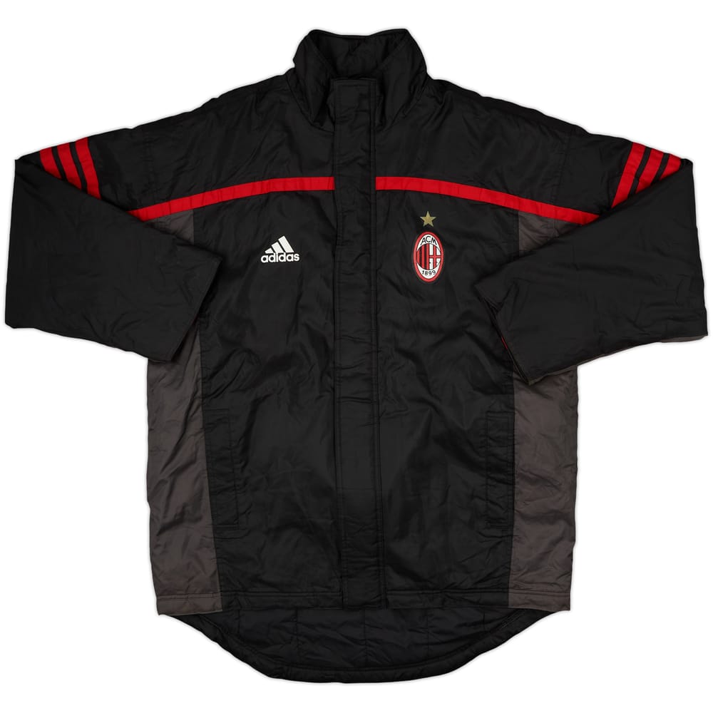 2000-01 AC Milan adidas Padded Bench Coat - 6/10 - (L/XL)