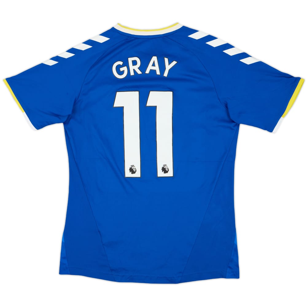 2021-22 Everton Home Shirt Gray #11 - 8/10 - (S)