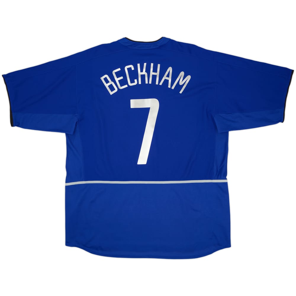 2002-03 Manchester United Third Shirt Beckham #7 - 6/10 - (XXL)