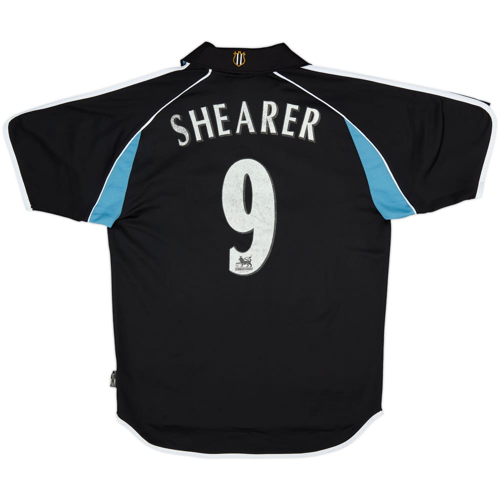 2000-01 Newcastle Away Shirt Shearer #9 - 6/10 - (M)