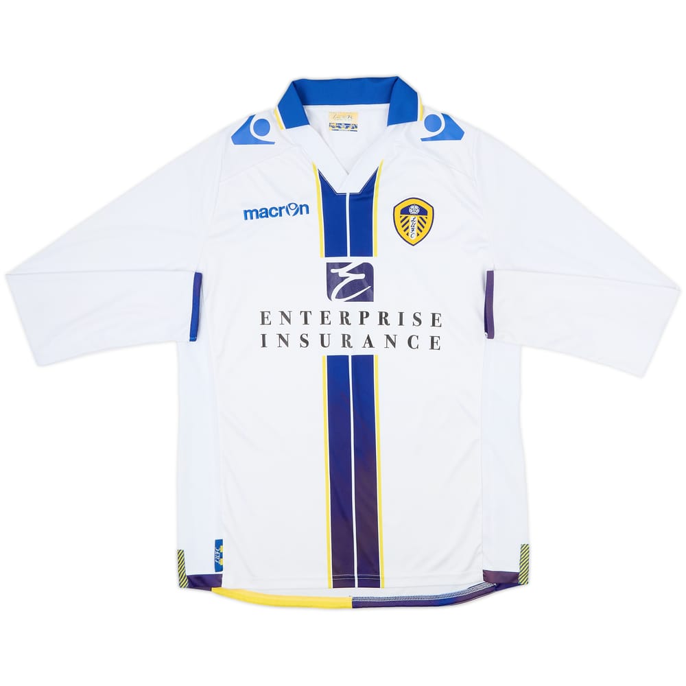 2013-14 Leeds United Home L/S Shirt - 5/10 - (M)