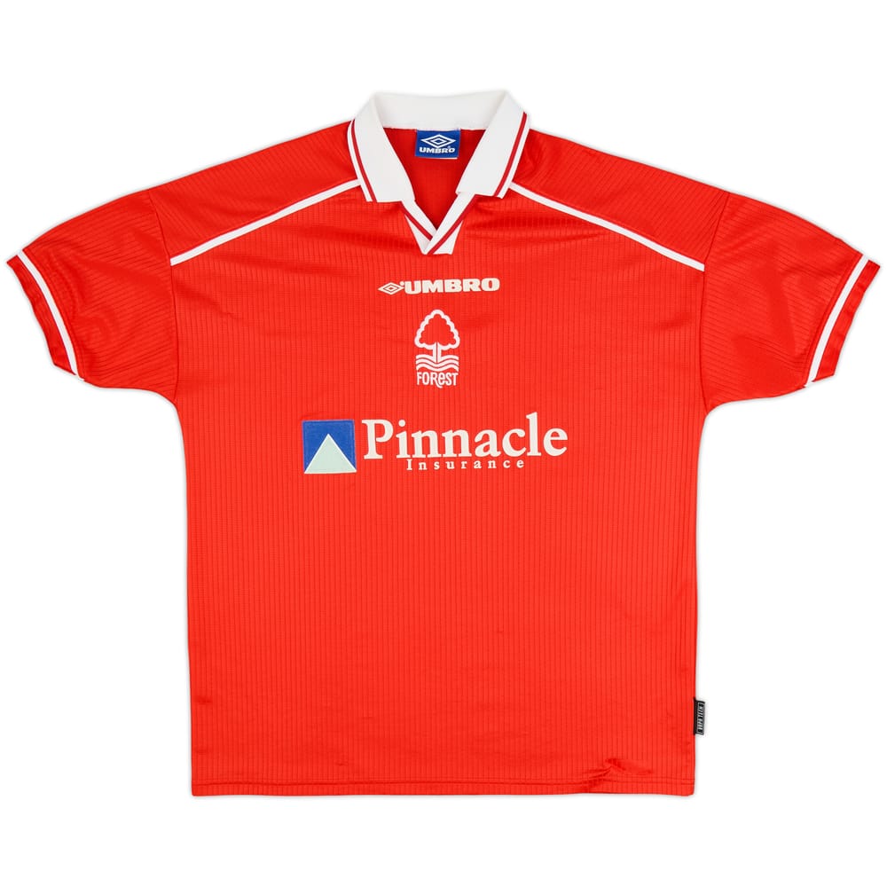 1998-00 Nottingham Forest Home Shirt - 8/10 - (XL)