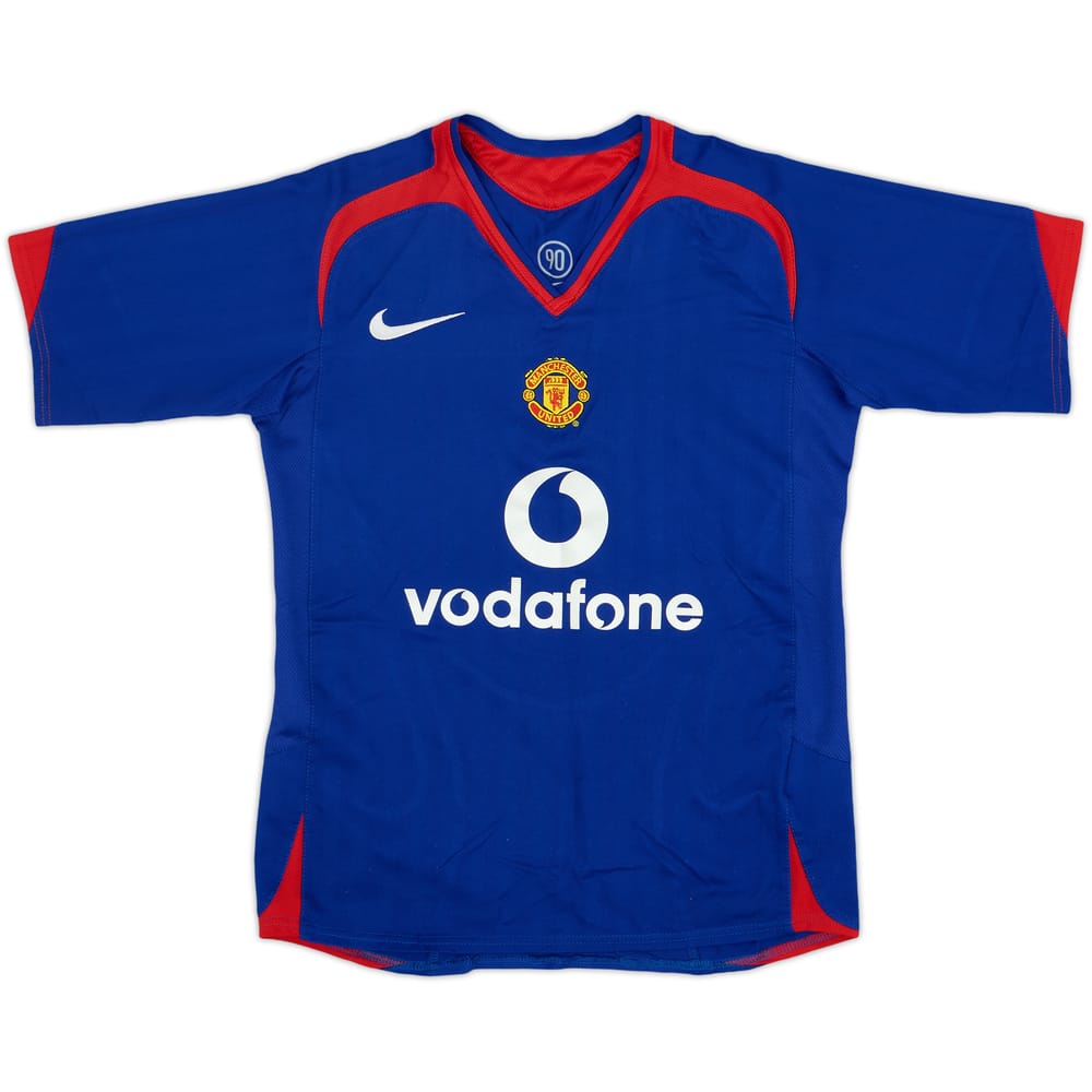 2005-06 Manchester United Away Shirt - 7/10 - (M.Boys)