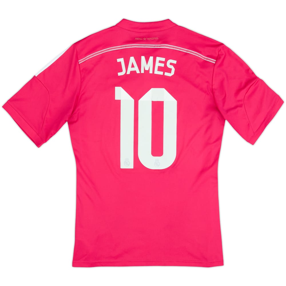 2014-15 Real Madrid Away Shirt James #10 - 5/10 - (M)