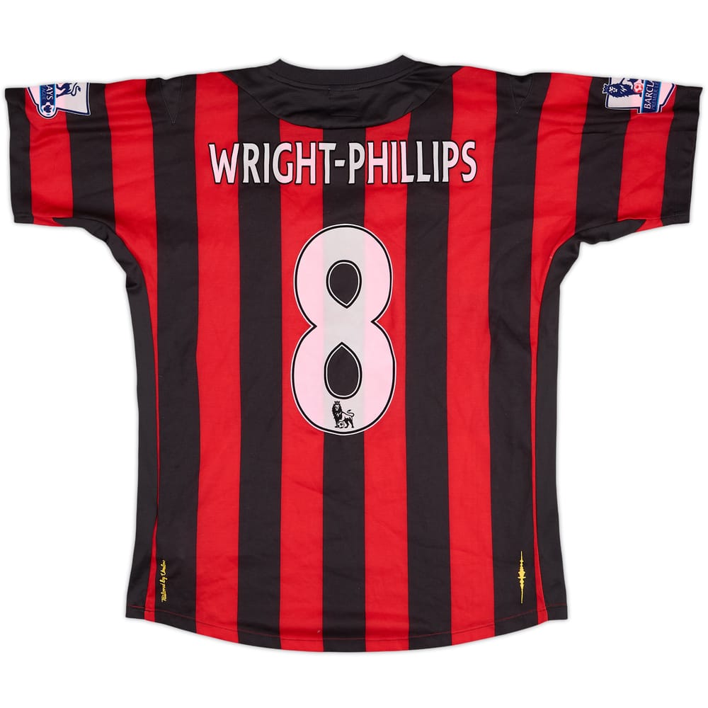 Camiseta de visitante del Manchester City 2011-12 Wright-Phillips #8 - 8/10 - (M)