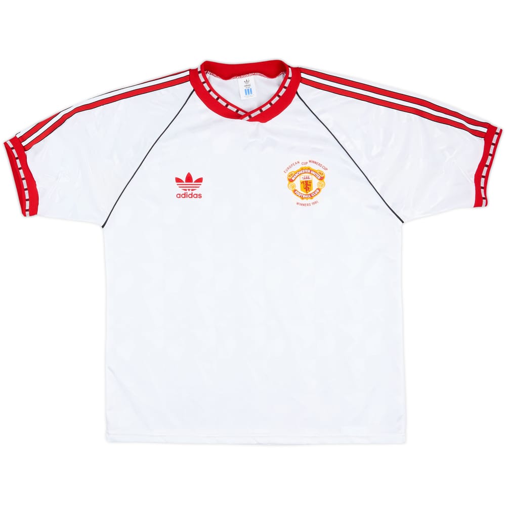 1991 Manchester United ECWC Shirt - 9/10 - (L/XL)