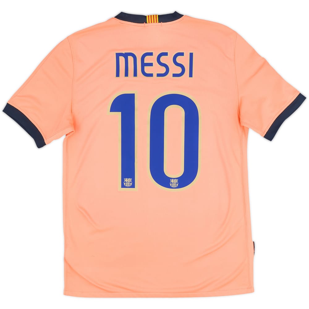 2009-10 Barcelona Away Shirt Messi #10 - 6/10 - (S)