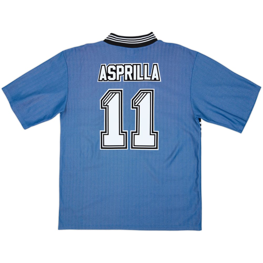 1996-97 Newcastle Away Shirt Asprilla #11 - 6/10 - (XL)