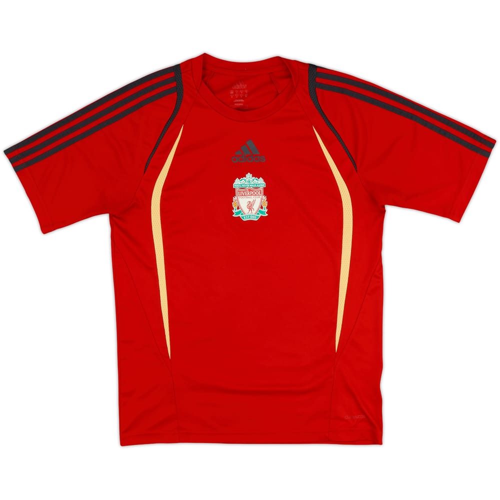 2009-10 Liverpool adidas Training Shirt - 8/10 - (S)