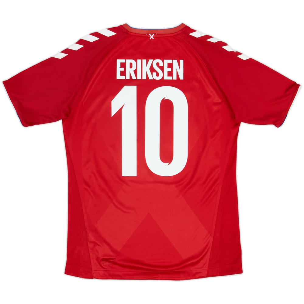 2018-19 Denmark Home Shirt Eriksen #10 - 9/10 - (M)