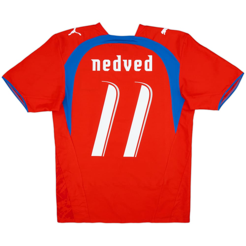 2006-08 Czech Republic Home Shirt Nedved #11 - 9/10 - (S)
