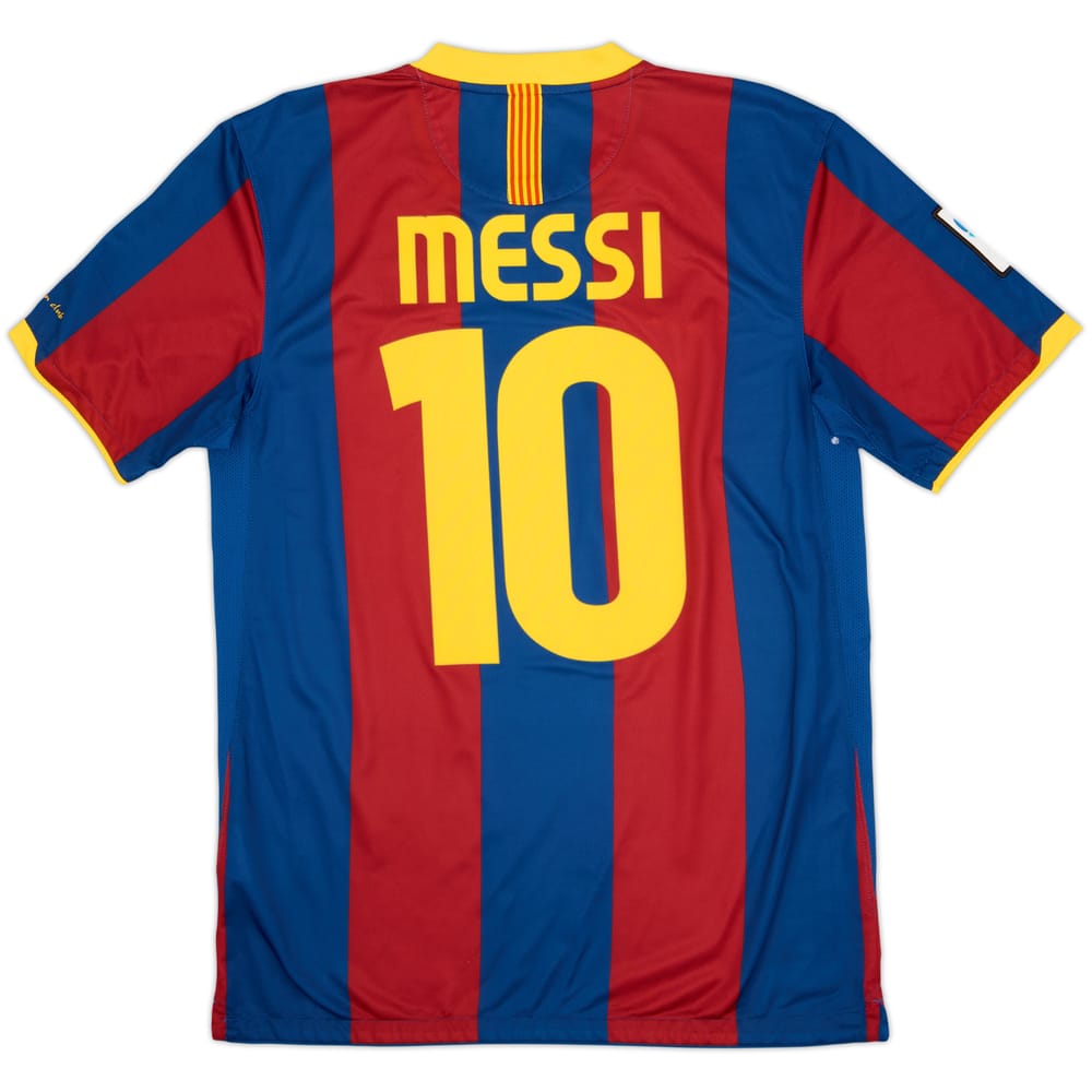 2010-11 Barcelona Home Shirt Messi #10 - 6/10 - (M)