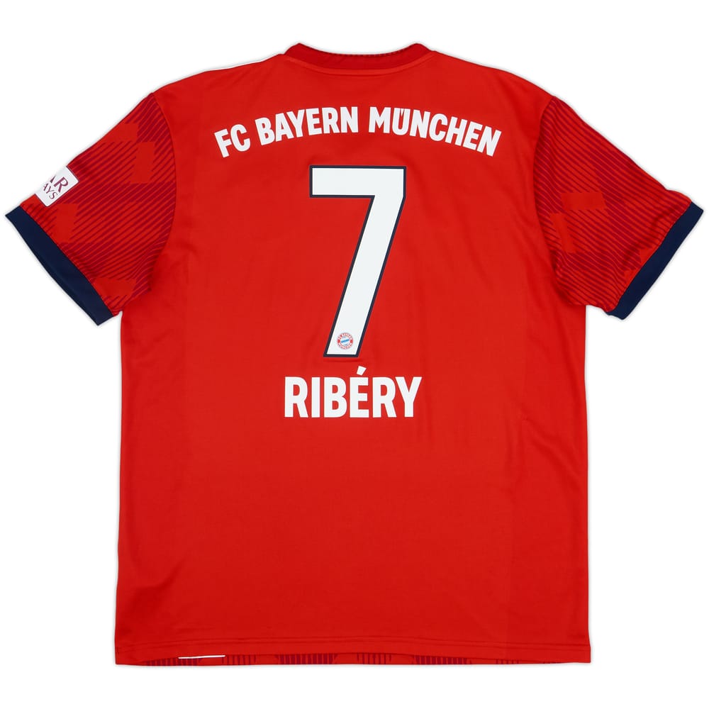2018-19 Bayern Munich Home Shirt Ribery #7 - 9/10 - (L)