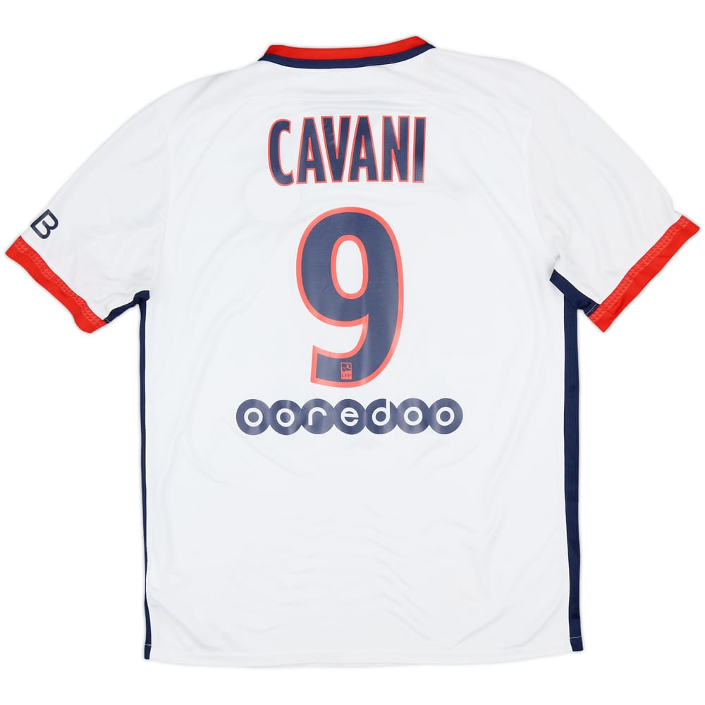 2015-16 Paris Saint-Germain Away Shirt Cavani #9 - 6/10 - (M)