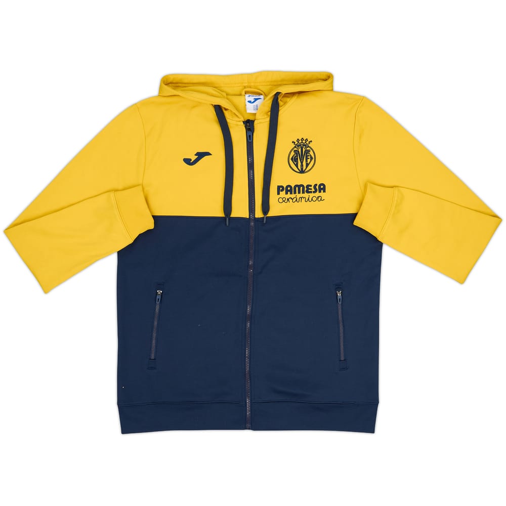 2023-24 Villarreal Joma Hooded Track Jacket - 8/10 - (M)