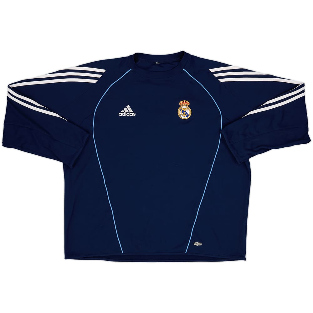 2005-06 Real Madrid adidas Sweat Top - 4/10 - (M)