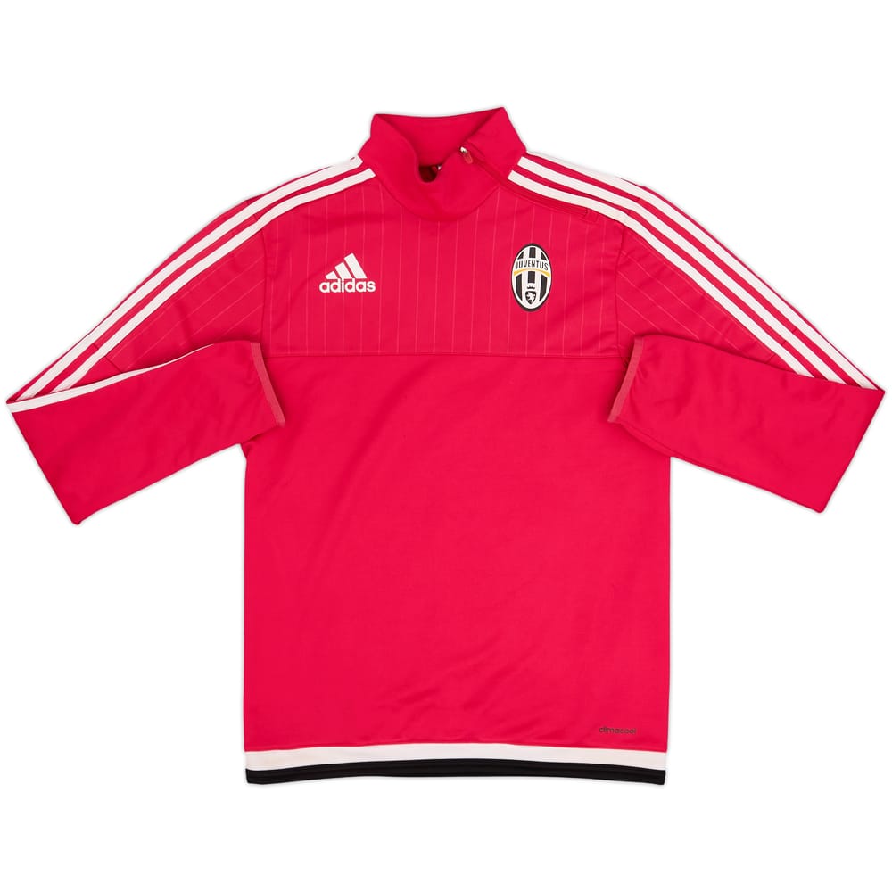 2015-16 Juventus adidas 1/4 Zip Drill Top - 7/10 - (XS)