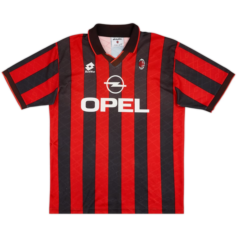 1994-95 AC Milan Home Shirt - 7/10 - (L)