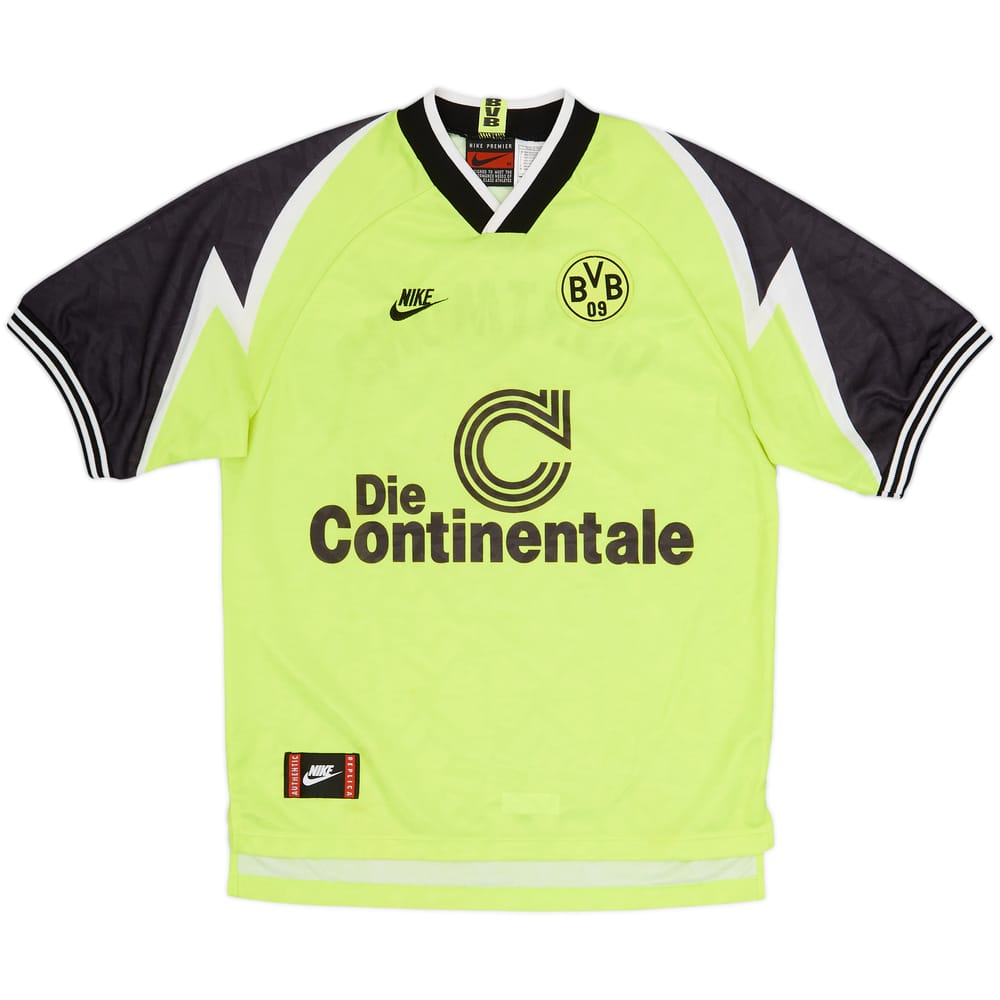 1995-96 Borussia Dortmund Home Shirt - 7/10 - (M)