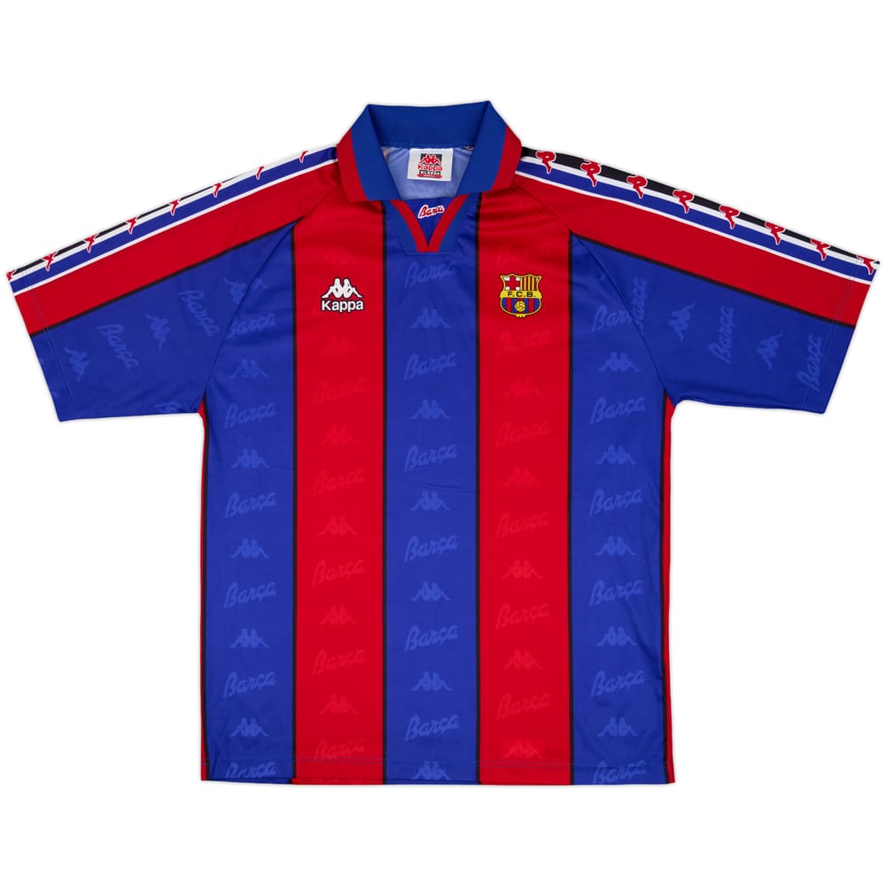 1995-97 Barcelona Basic Home Shirt - 9/10 - (XL)