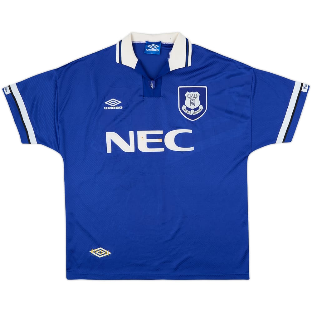 1993-95 Everton Home Shirt - 5/10 - (XL)